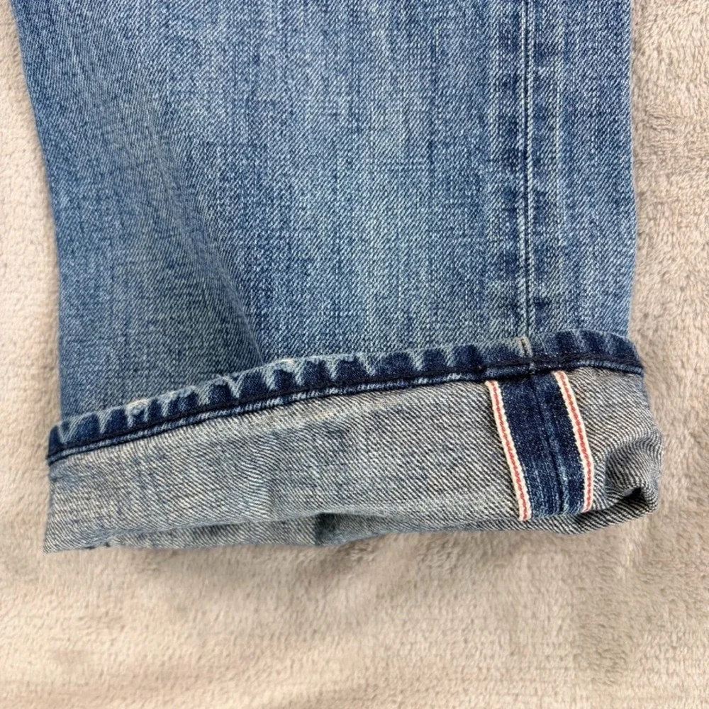 Banana Republic Premium‎ Patchwork Distressed Selvedge Jeans in Blue Men 34x34
